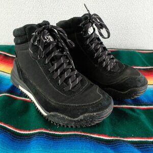 The North Face Boots Mens 9 Black Back To Berkley III Ankle Hiking Textile